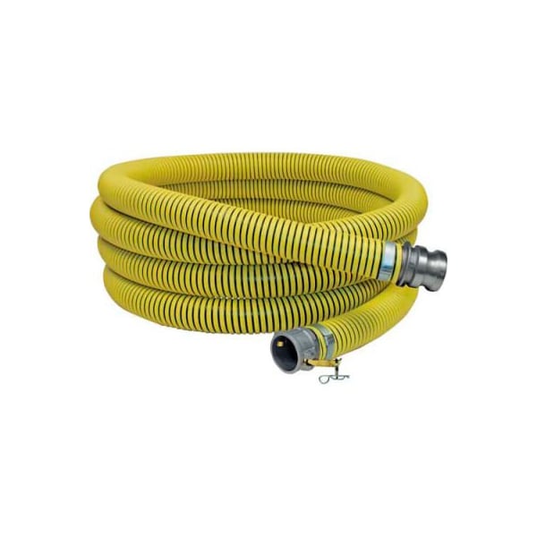 Apache 2" x 20' Fertilizer Solution Suction / Discharge Hose Assembly w/ C x E Aluminum Cam and Groove 98128162 - main